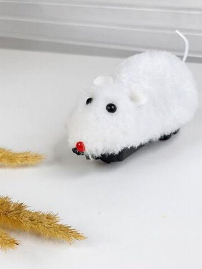 Игрушка Мышь на радиоуправлении цвет белый (202073373)