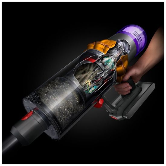 Пылесос Dyson V15 Detect Absolute Extra, серебристый
