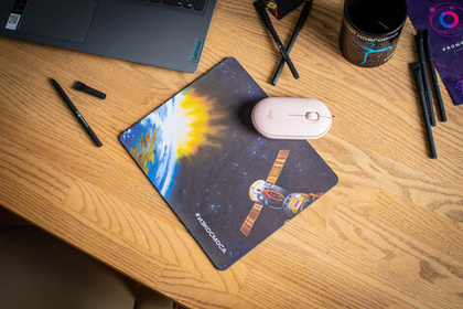 Коврик для мыши "Рассвет из космоса"