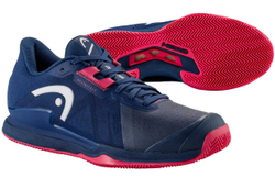 Женские теннисные кроссовки Head Sprint Pro 3.5 Clay - dark blue/azalea - Blue