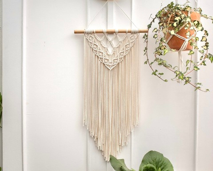 Набор Видео МК + материалы "Макраме панно"