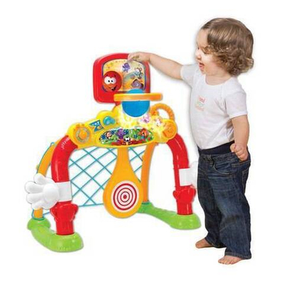 Набор чемпиона с футбольными воротами и баскетбольным кольцом — 9-0056