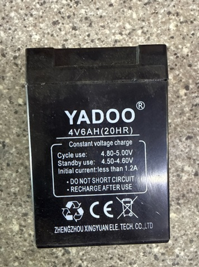 Аккумулятор 4V 6A