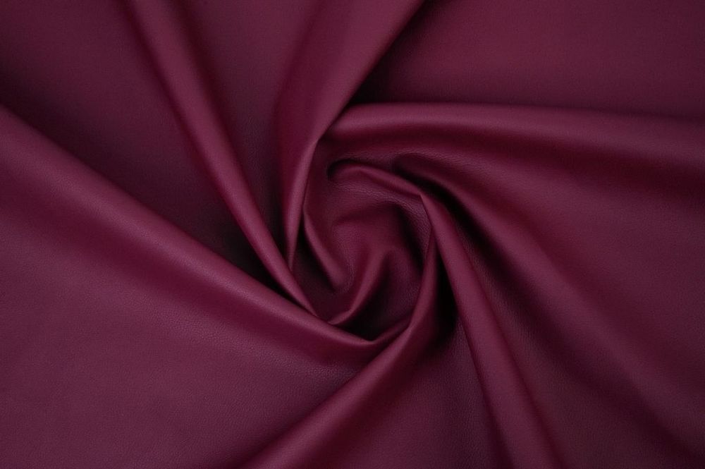 Мебельная ткань искусственная кожа Nature (бордовый)