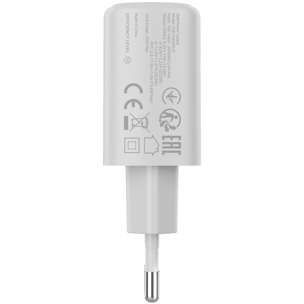 CANYON charger OnCharge 200 20W 1xPD EU White