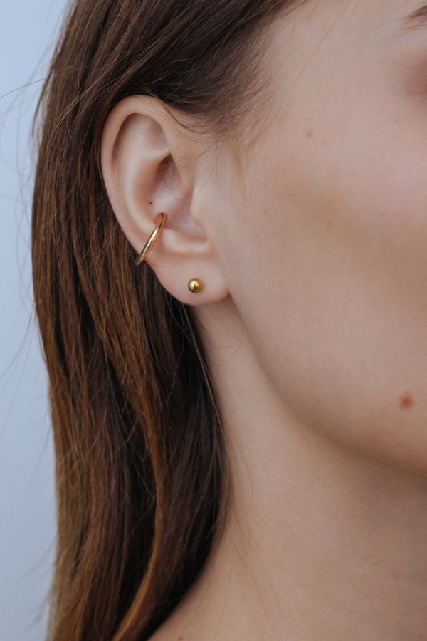 Моносерьга гвоздик