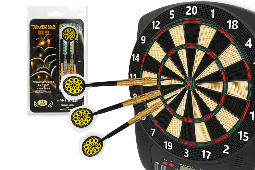 Комплект дротиков VIRGIN Латунь 18 GM (Soft Tip)