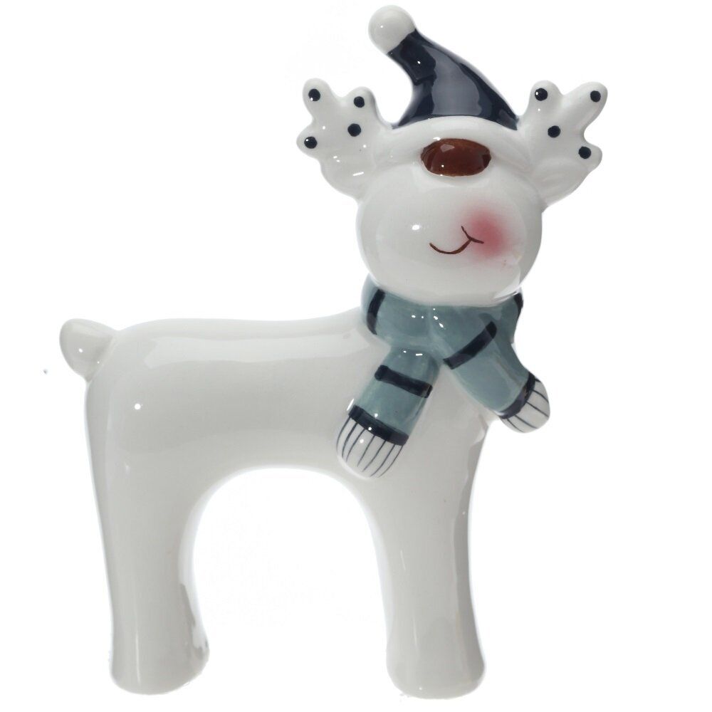 GAEM Фигурка декоративная "Олень, L10,5 W3,5 H15 см