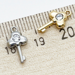 Подвеска Ключ, цвет золото, размер 13*7 мм, цена за 1 шт