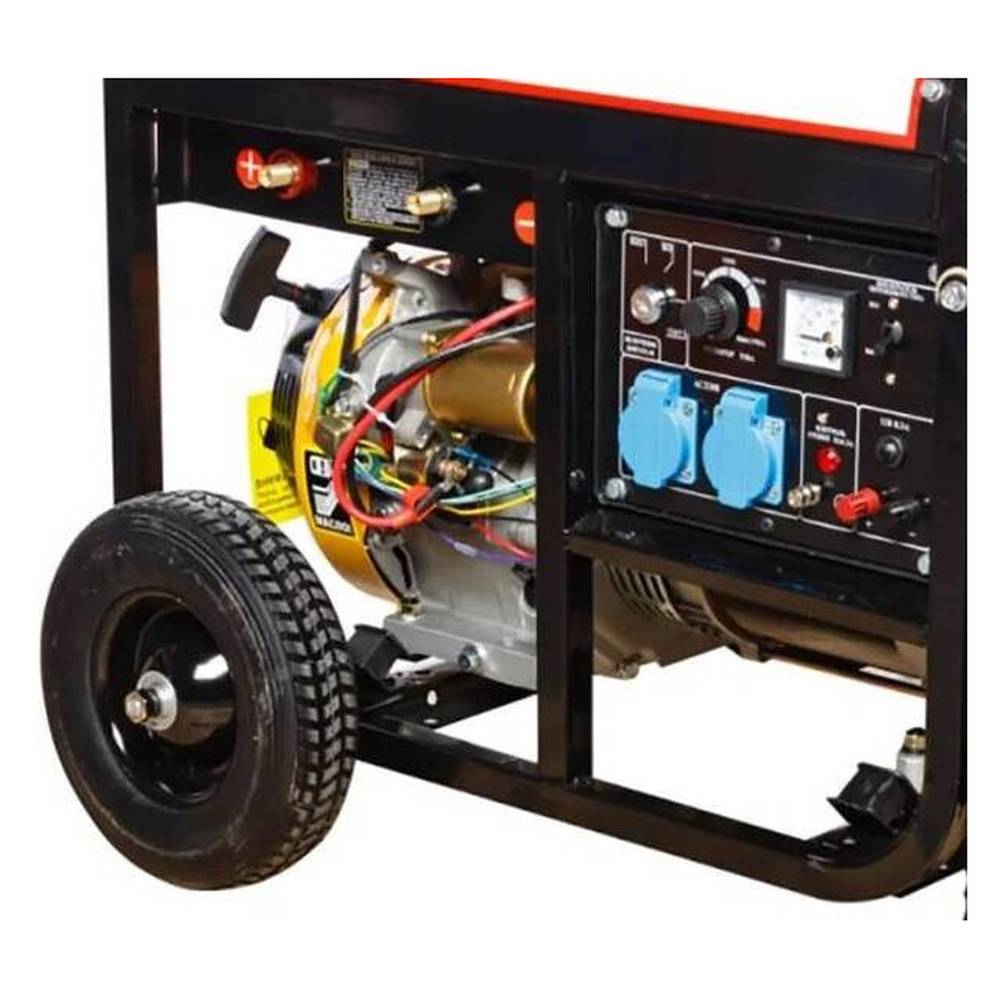 Сварочный генератор бензиновый REDVERG RD190EBW