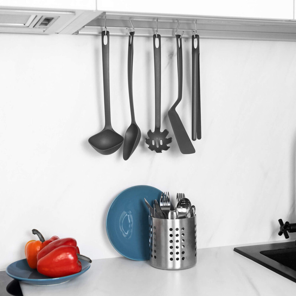 Набор кухонных принадлежностей VERKTYGSSATS, 5 предметов, серый, 35*12*10 см