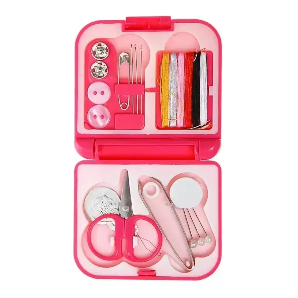 Швейный набор (нитки,иглы,ножницы,булавка, пуговицы)