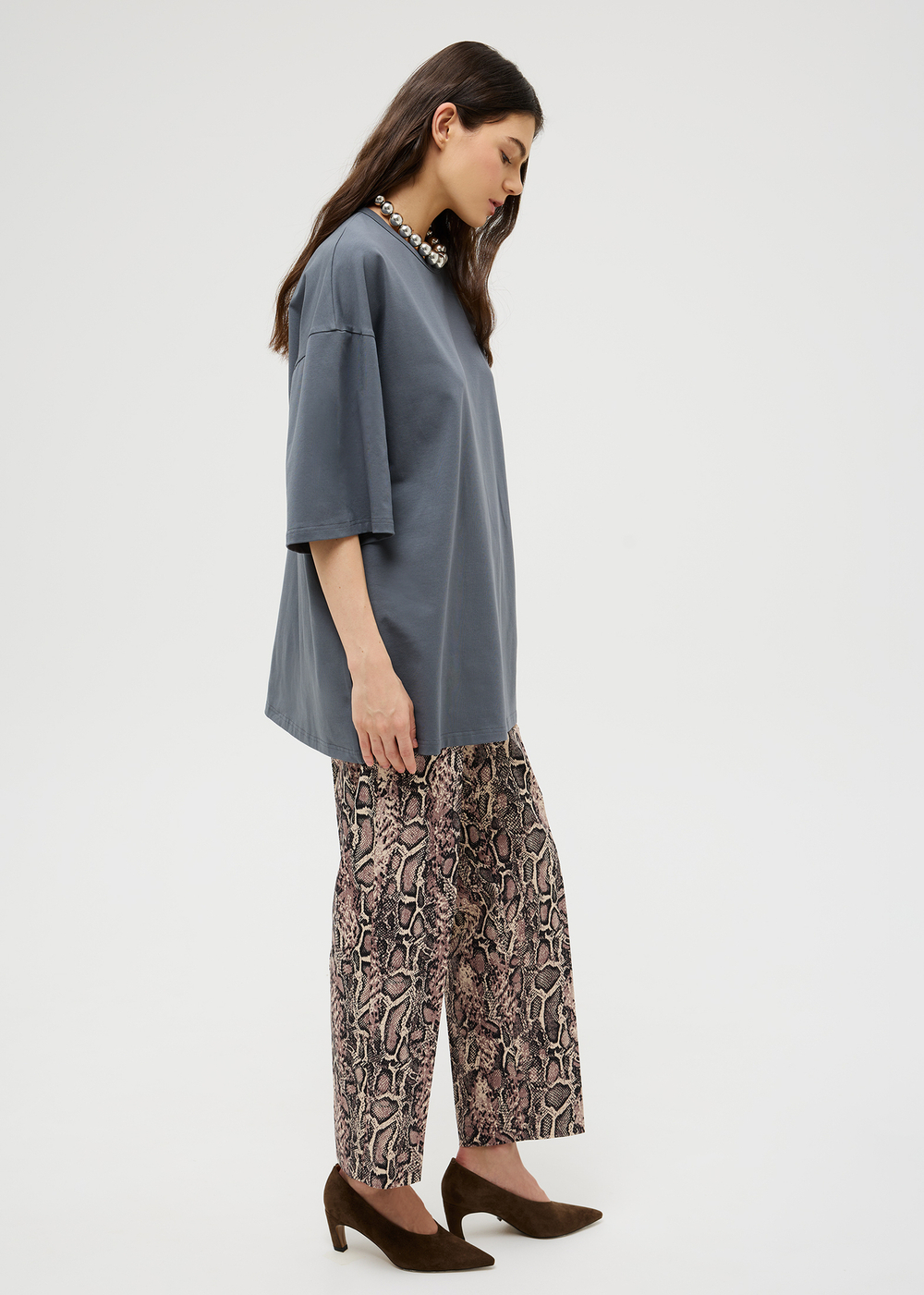 Футболка объемного кроя