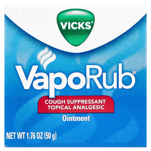 Vicks, VapoRub®, местная анальгетическая мазь для подавления кашля, 50 г (1,76 унции)
