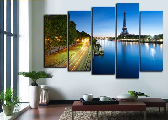 Модульная картина"Остров Сите"