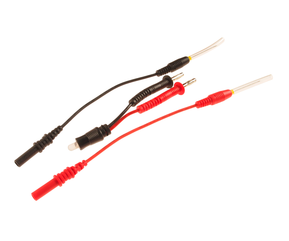 JTC-4237 - Щуп тестовый с LED-индикацией 2шт. JTC - Комплектация 

Тестовый диод  1 шт.
Щупы (красный и черный) - 2 шт.


Описание

Изготовлены из прочного материала, что способствует продолжительной эксплуатации.
LED-индикатор горит желтым при контакте с «+» и красным при контакте «-».


Технические характеристики

Материал проводов: поливинилхлорид (PVC), медь.
Материал щупов: нержавеющая сталь.