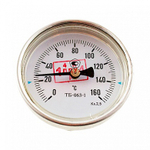 Термометр биметаллический 150°C L=100