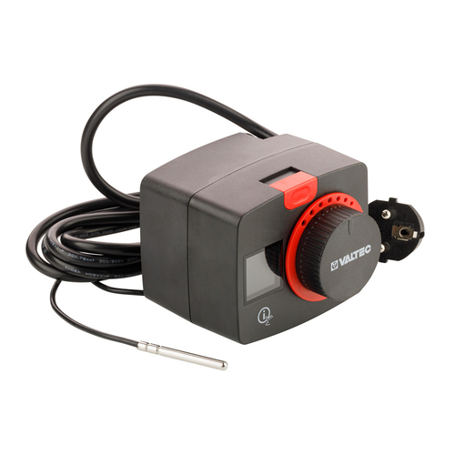 Электропривод Valtec VT.ACC10.C.0 поворотный со встроенным контроллером (230 В, 50 Гц, 120 с, 90°)