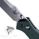 Нож складной Benchmade Osborne, reverse tanto, axis, зеленая рукоять