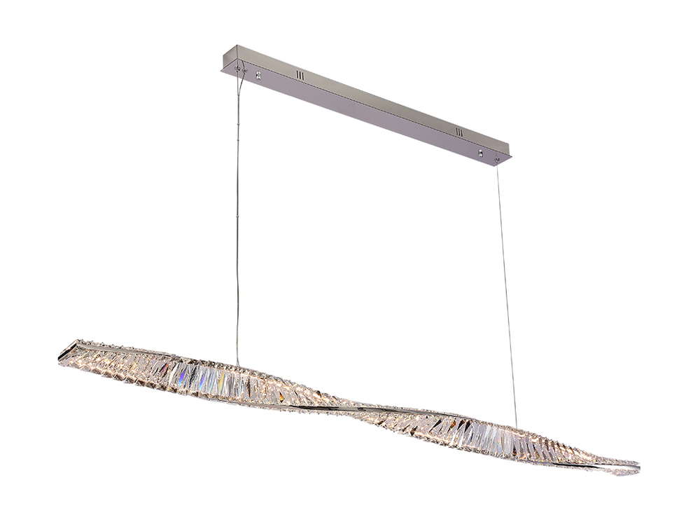 Подвесной светодиодный светильник Newport CRYSTAL 8244N/160 chrome, М0071056