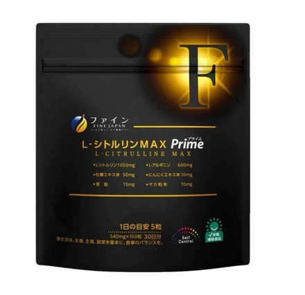 FINE Japan L-Citrulline MAX Prime Комплекс с цитруллином для повышения энергетического уровня
