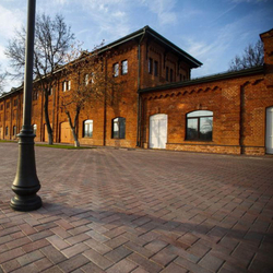 Тротуарная плитка ПРЯМОУГОЛЬНИК 200x100 мм - Листопад гранит Клинкер