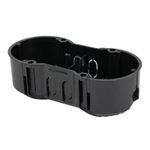 Коробка установочная для сплошных стен двойная IEK 141х70х45 мм