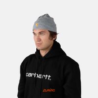  Шапка Carhartt WIP Chase Beanie артикул:I026222_grey_heather - купить в магазине Дайс
