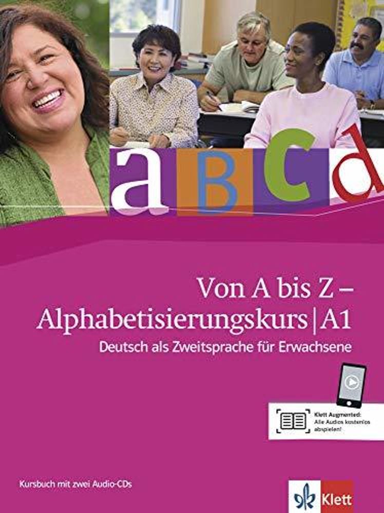 Von A bis Z -Alphabetisierkurs A1, KB + 2CDs