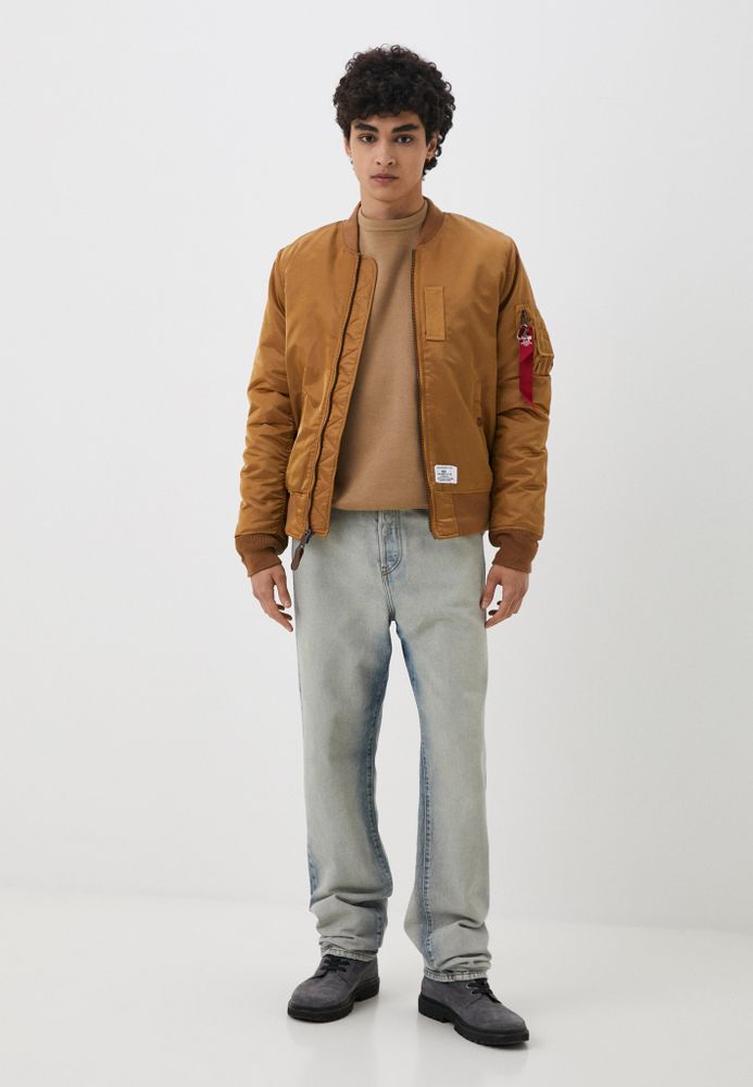 Бомбер Alpha Industries MA-1 Mod Bronzed Brown