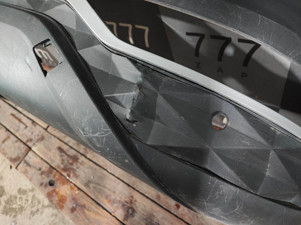 Юбка бампера заднего Hyundai Tucson 4 (NX4) 20-нв Б/У Оригинал 86612N9100