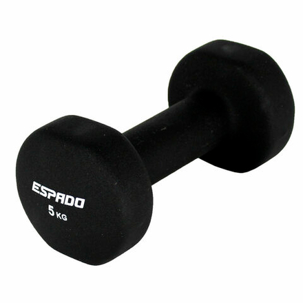 Гантель неопреновая Espado 5 кг