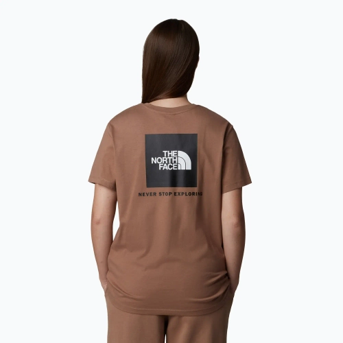 Футболка The North Face Box Nse Relaxed Tee latte/white