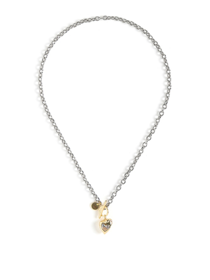 Цепь "Ice Heart" Bicolor