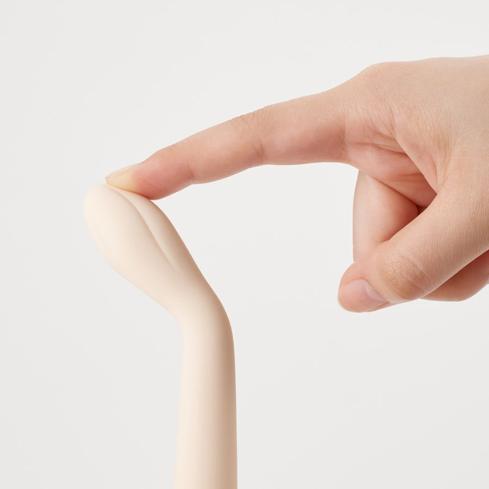 Желтый вибратор Iroha Koharu Hinatsubomi - 16 см.