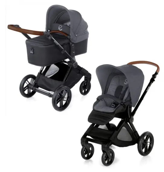 Коляска Jane Muum 2 в 1 Jet Black