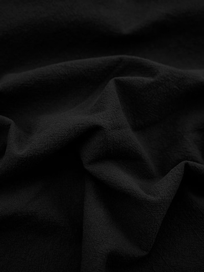 Ткань костюмная Крапива, 224 г/м2, 140 см, Черный