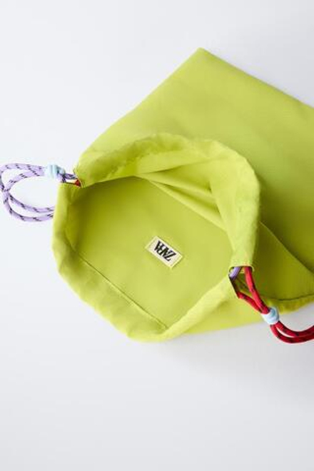 ZARA МНОГОФУНКЦИОНАЛЬНАЯ ШКОЛЬНАЯ СУМКА, ЖЕЛТЫЙ