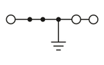 3050358 - QTCS 2,5-TWIN-PE - Заземляющая клемма