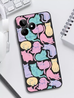 Чехол на Realme С51, С53 с принтом