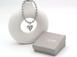 Колье из гематита Big heart