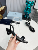 Prada Satin Sandals