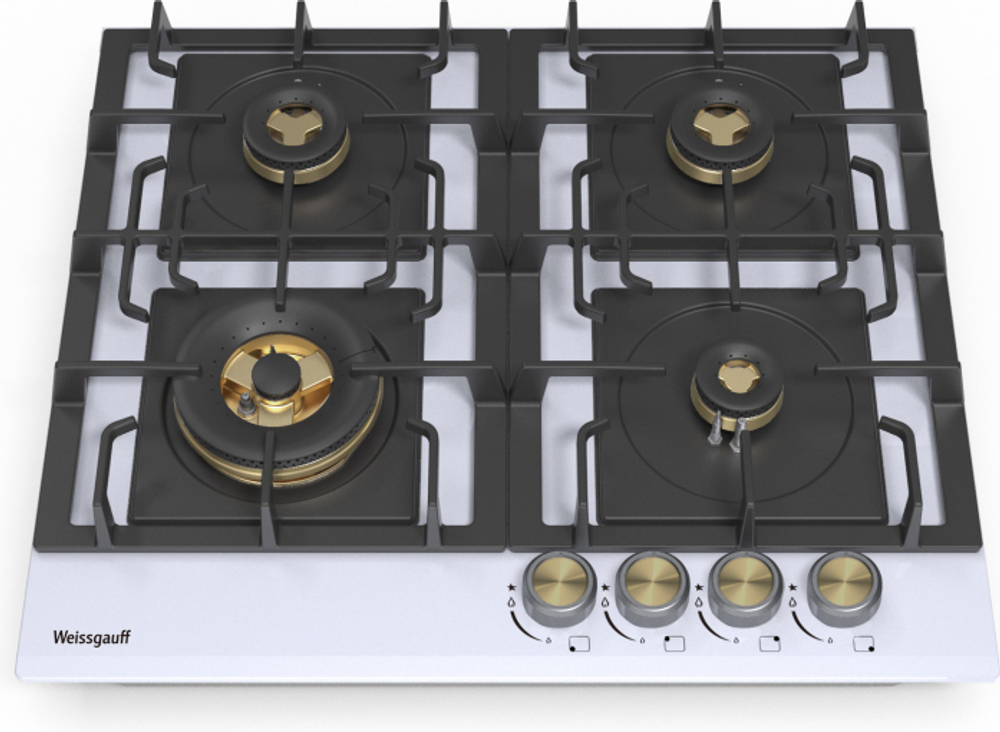 Варочная поверхность Weissgauff HGG 641 WV Volcano Burner Nano Glass