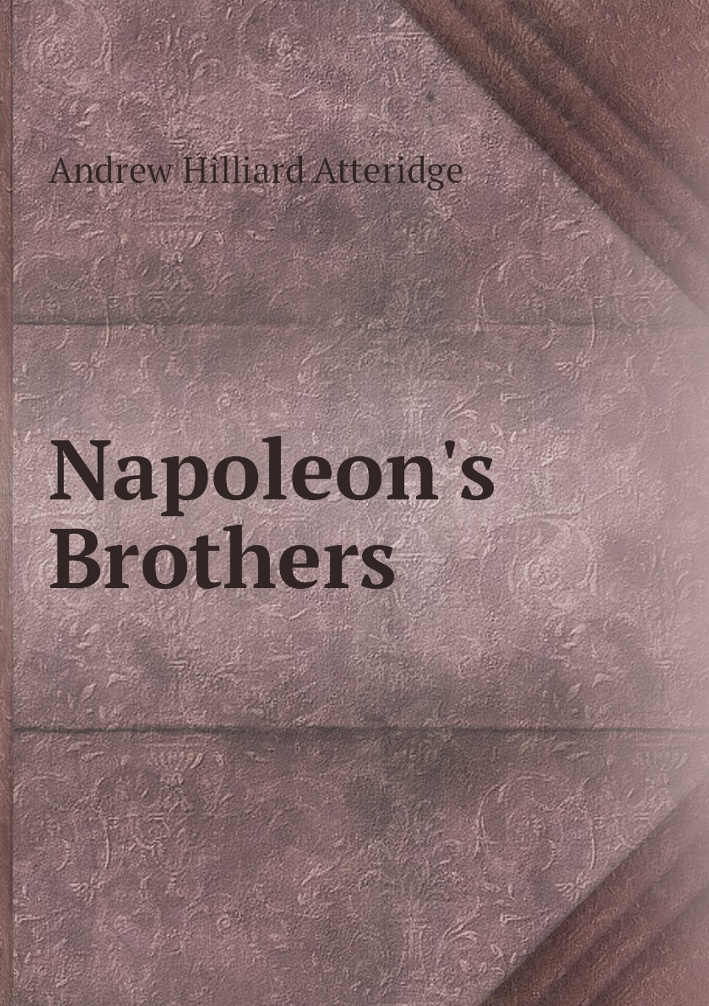 Napoleon's Brothers | Andrew Hilliard Atteridge