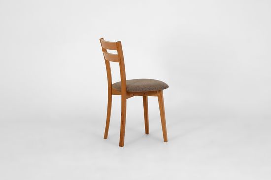 Стул Ральф (бук/т. 402 орех/ткань A PRIMA beige)