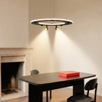 740447 Люстра DIVE LED 60W 3200LM G ЧЕРНЫЙ 3000-6000К