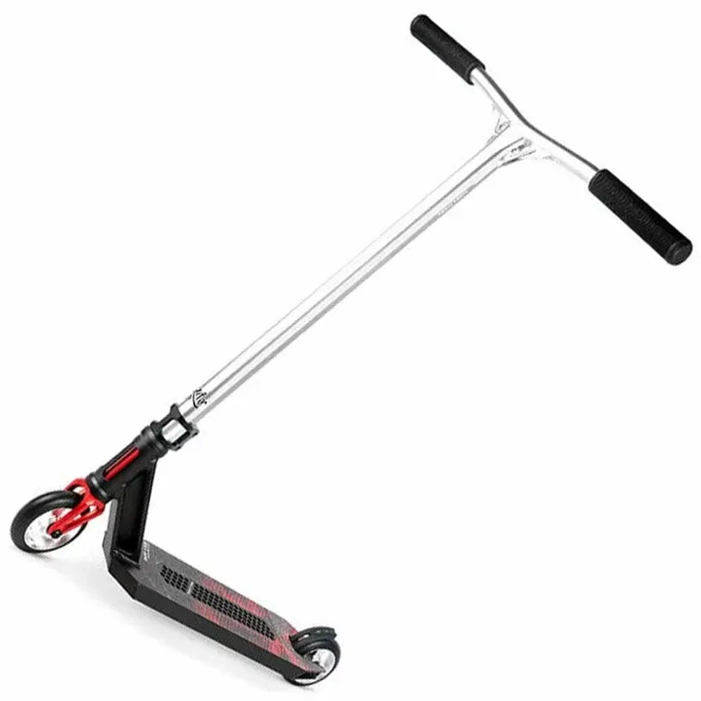 Самокат трюковой Tech Team Zefir Lite 49 black 1/4 черный
