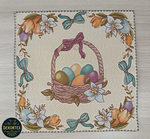 Декоративная гобеленовая салфетка Пасхальная 40х40 см