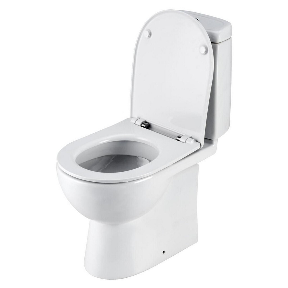 Унитаз-компакт "Остин" (унив.выпуск, ниж.подв.,  2-кн.арм. Oliveira, дюро/лифт/съём сид.) (Santek)