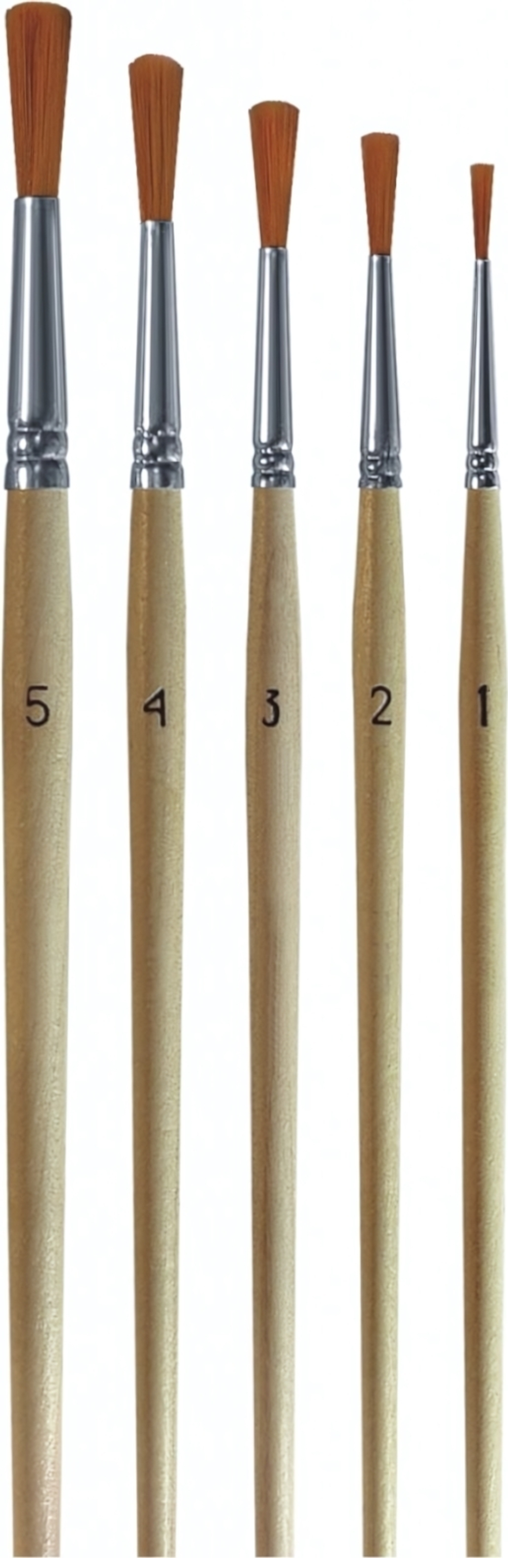 Кисть Синтетика круглая №3 Школьник (Альбатрос)